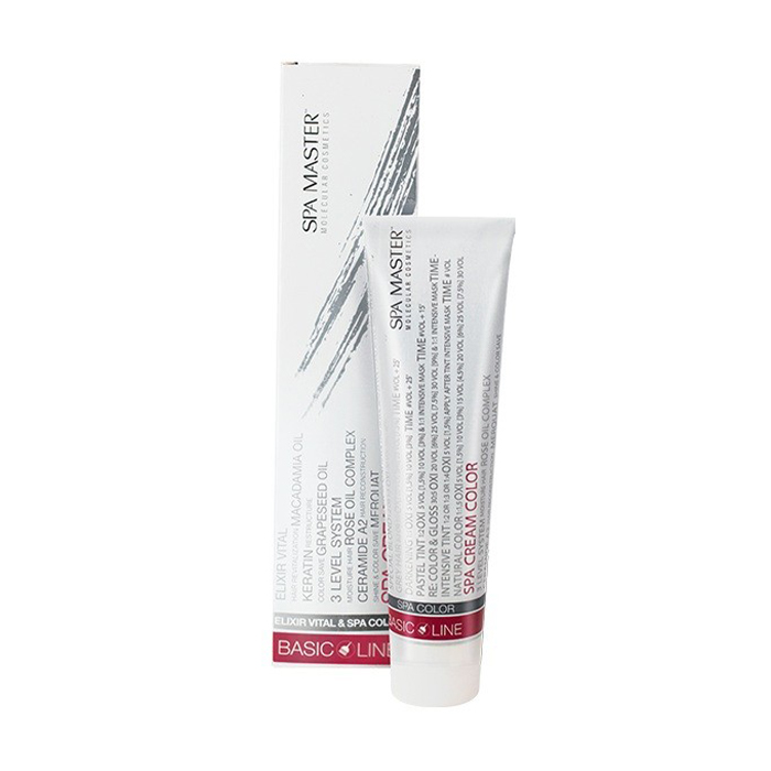 Пігмент прямої дії для волосся Spa Master Basic Line Spa Cream Color, Amber, 100 мл